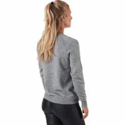Lesly Kings L/S Pullover Knt Grey
