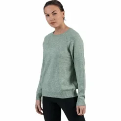 Lesly Kings L/S Pullover Knt Green