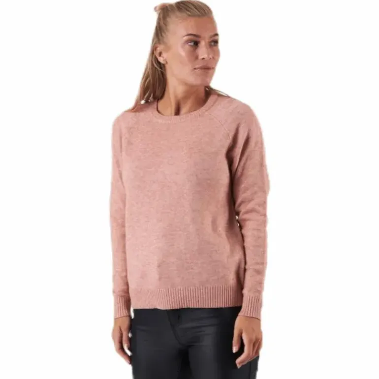Lesly Kings L/S Pullover Knt Red