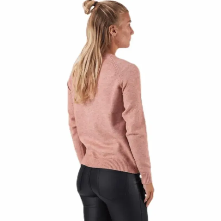 Lesly Kings L/S Pullover Knt Red