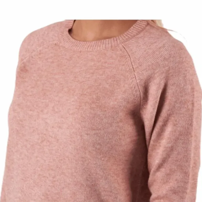 Lesly Kings L/S Pullover Knt Red