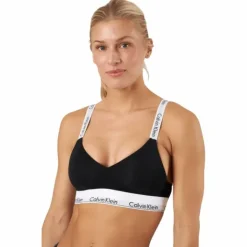Lght Lined Bralette Black