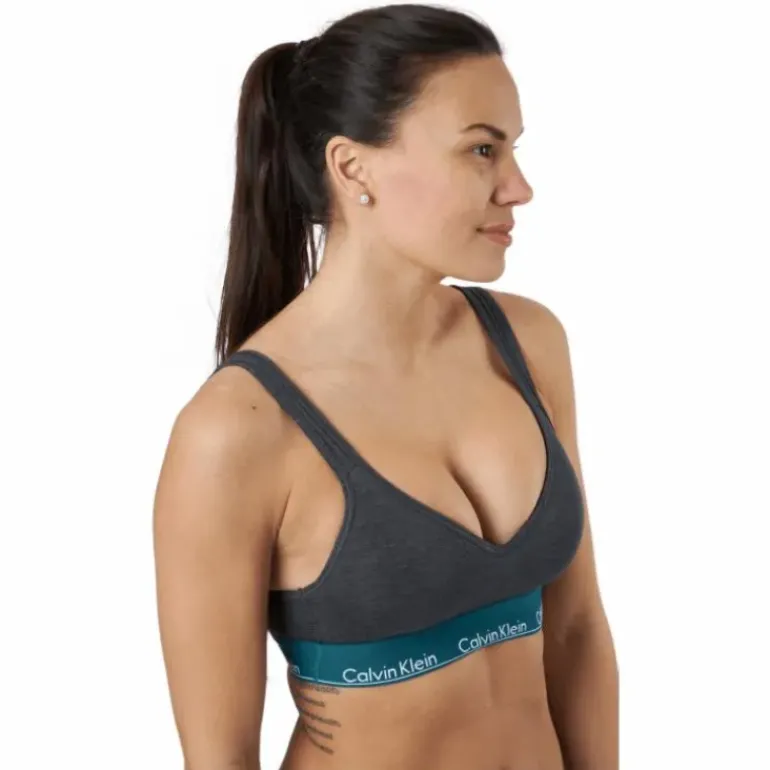 Lift Bralette Charcoal Heather_topaz Gemston