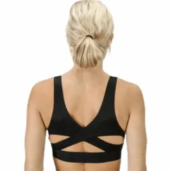 Light Lined Bralette Black