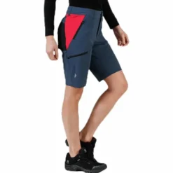 Light Softshell Carbon Shorts Blue
