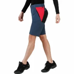 Light Softshell Carbon Shorts Blue