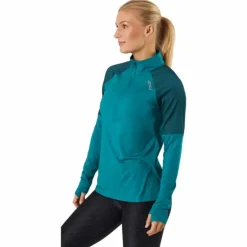 Light Speed 1/2 Zip Jade/silver Reflective