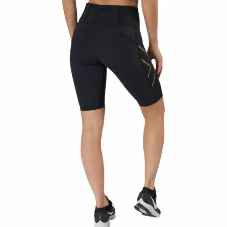 Light Speed Mid-Rise Compression Black/Gold