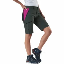 Light SS Carbon Shorts Pink/Green
