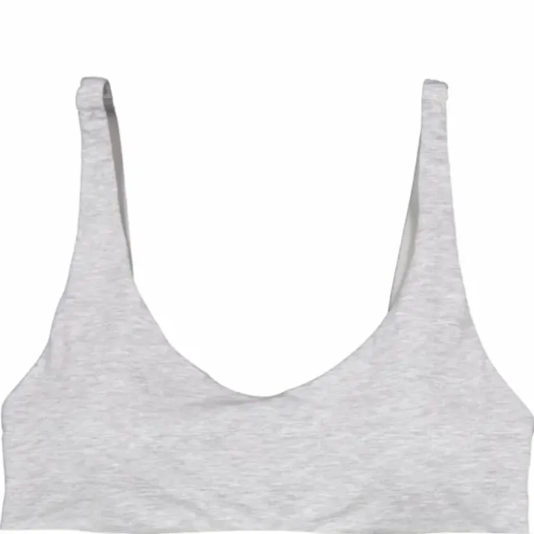 Lightly Lined Bralette Grey