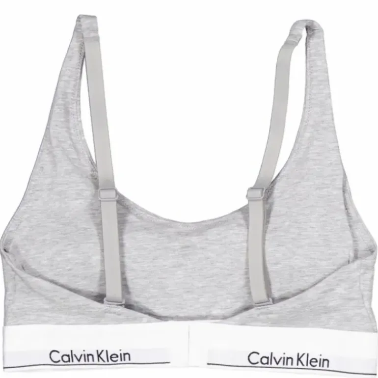 Lightly Lined Bralette Grey