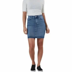 Lili Mw Denim Skirt Blue