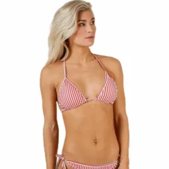 Lily Triangle Orange/Patterned