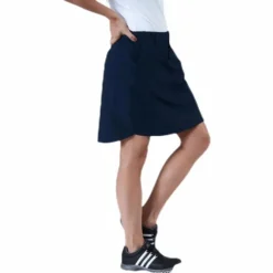 Links Woven Skort Blue