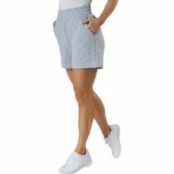 Liola Hw Sweat Shorts Lounge Grey