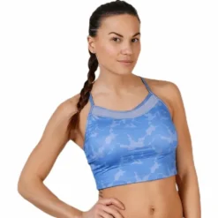 Live Crop Top Blue