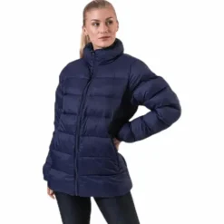 Logo Amby Padded Jacket Blue
