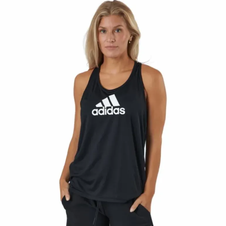 Logo Sport Tank Top Black / White