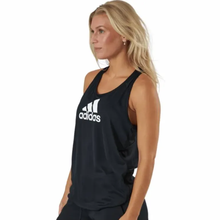 Logo Sport Tank Top Black / White