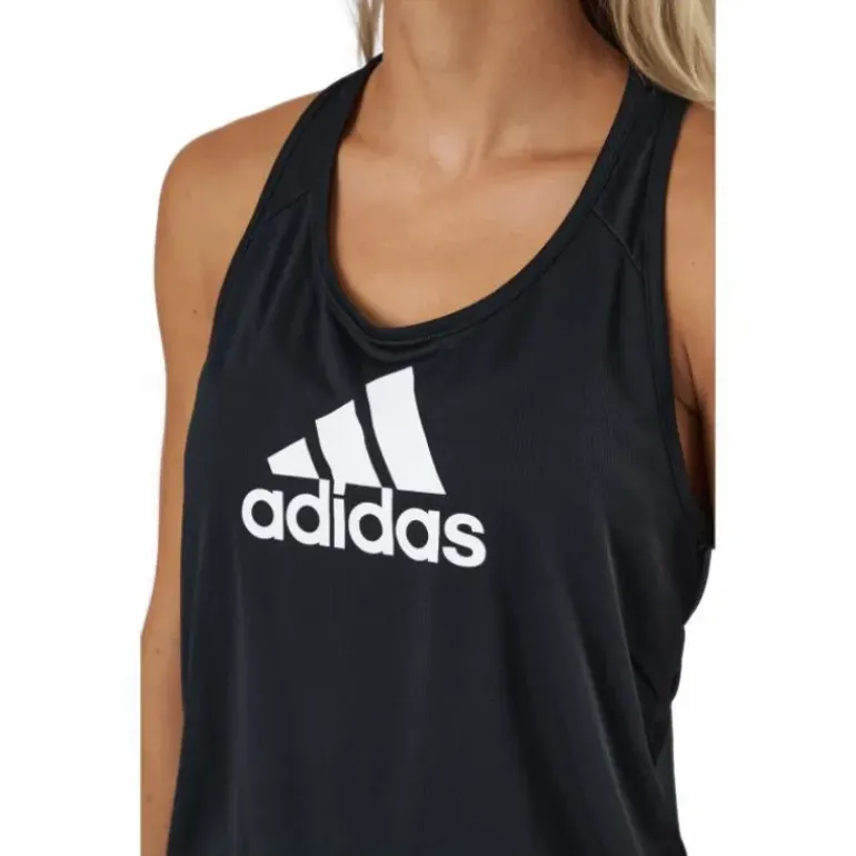 Logo Sport Tank Top Black / White