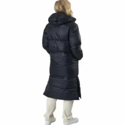 Loose Hood Coat Black