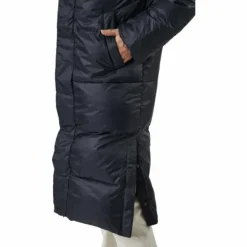 Loose Hood Coat Black