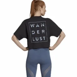 Loose Tee Wanderlust Black