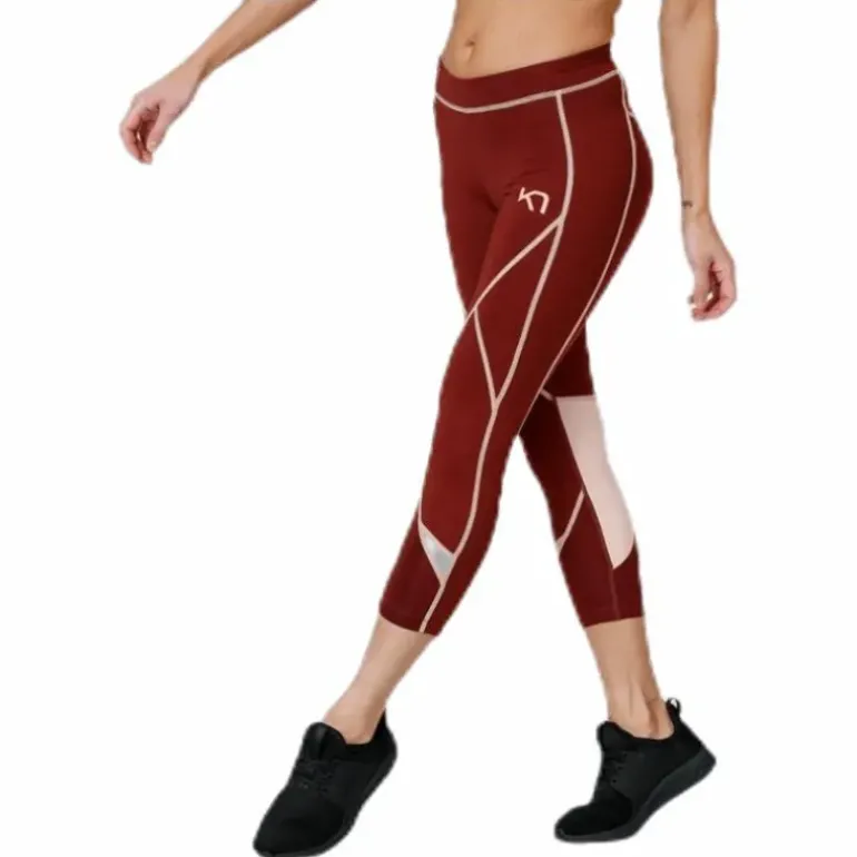 Louise 3/4 Tights Red
