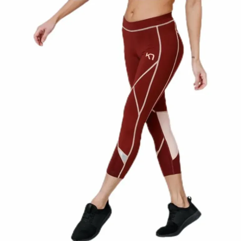 Louise 3/4 Tights Red