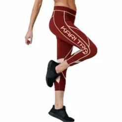 Louise 3/4 Tights Red
