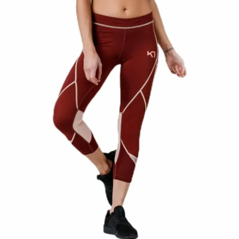 Louise 3/4 Tights Red