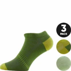 Low Cut Socks - Minnie 3-Pack Green