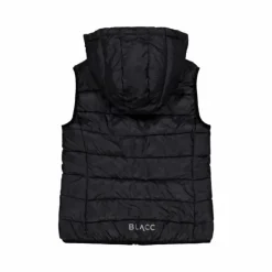 Lulu Hood Vest Black