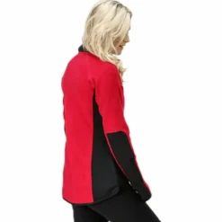 Lumberjane Fleece Jacket Red