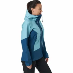 Lumi Jacket Women Dark Ocean/frost Blue