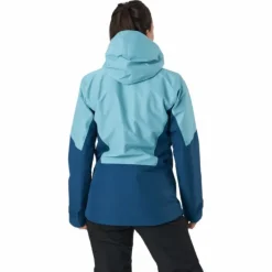 Lumi Jacket Women Dark Ocean/frost Blue