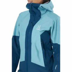 Lumi Jacket Women Dark Ocean/frost Blue