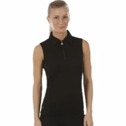 Macy S/L Polo Shirt Black