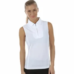 Macy S/L Polo Shirt White