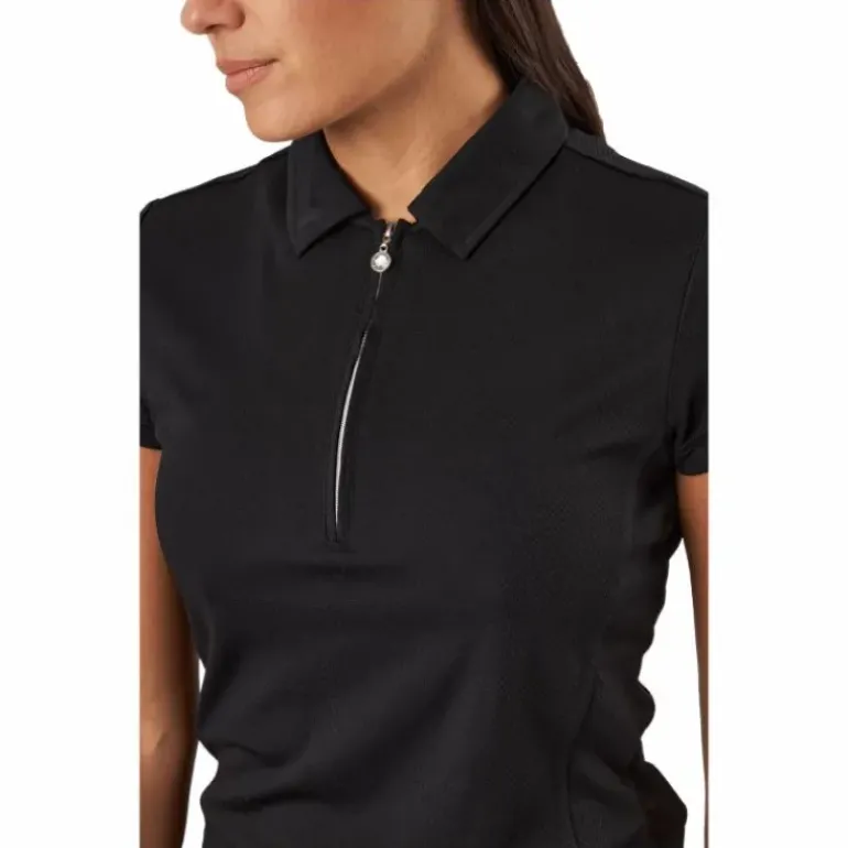 Macy S/S Polo Shirt Black