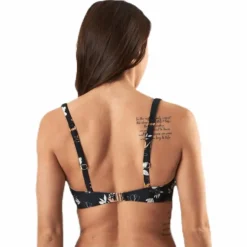 Malaga Padded Wire Bra Black