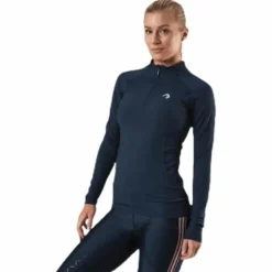 Malou Long Sleeve Tech Top Blue