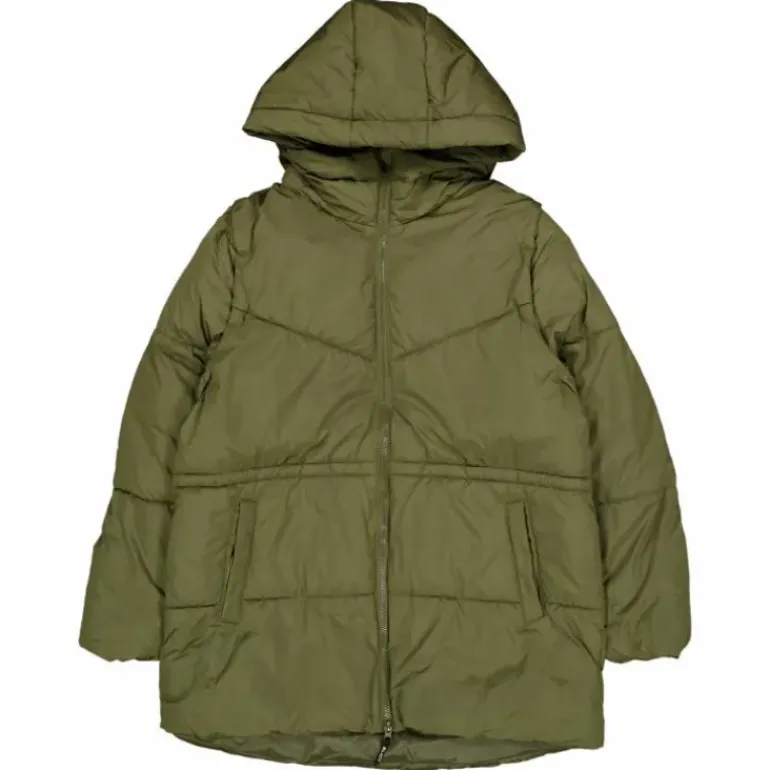 Maya Padded Hybrid Jacket Olive Night