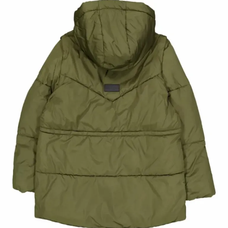 Maya Padded Hybrid Jacket Olive Night