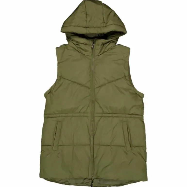 Maya Padded Hybrid Jacket Olive Night