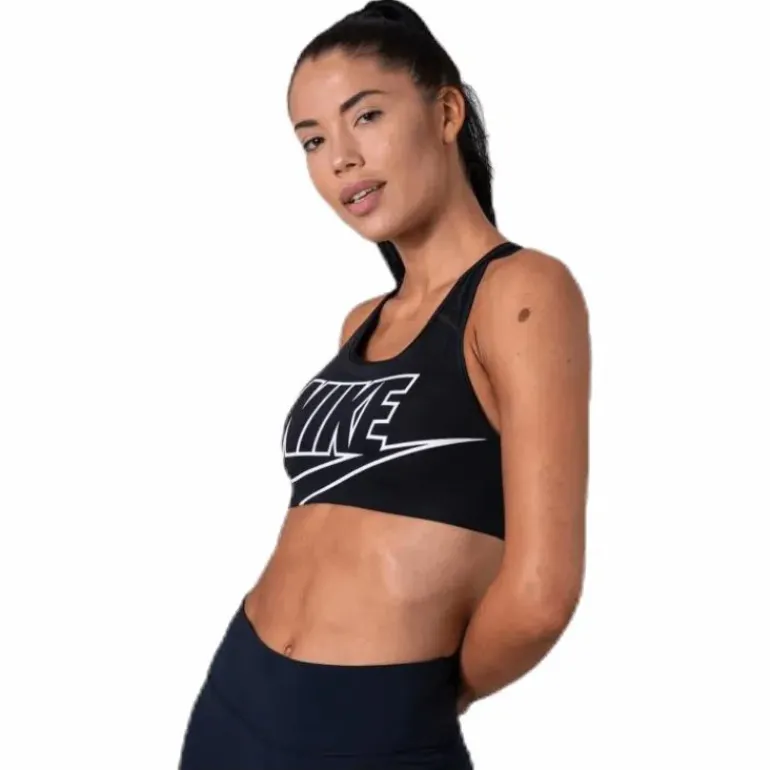 Medium Futura Bra White/Black