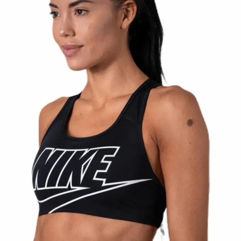 Medium Futura Bra White/Black