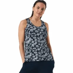 Melanie Top Blue/Patterned