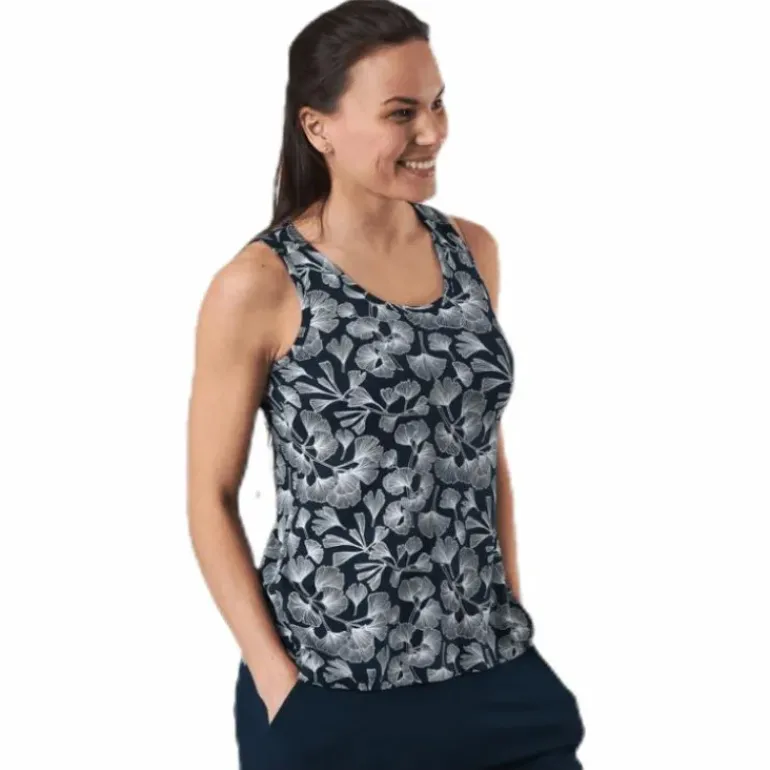 Melanie Top Blue/Patterned