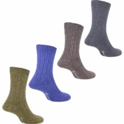 Mens Bamboo Blended Walking Socks - Simon Gold